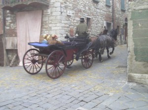 Carrozza verso comune   